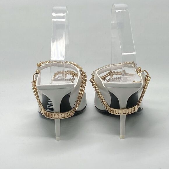 Jimmy Choo JEAN PAUL GAULTIER Bing 90MM Mules size 37.5 - Picture 7 of 15